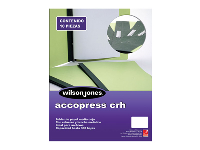 Folder Accopress Verde T.Oficio