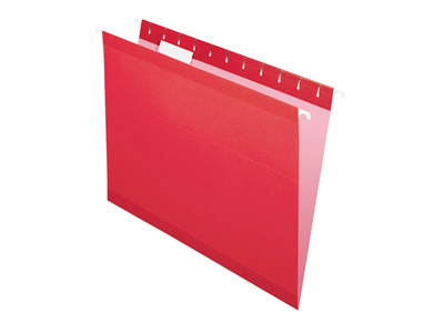 Folder Colgante Rojo T.Carta